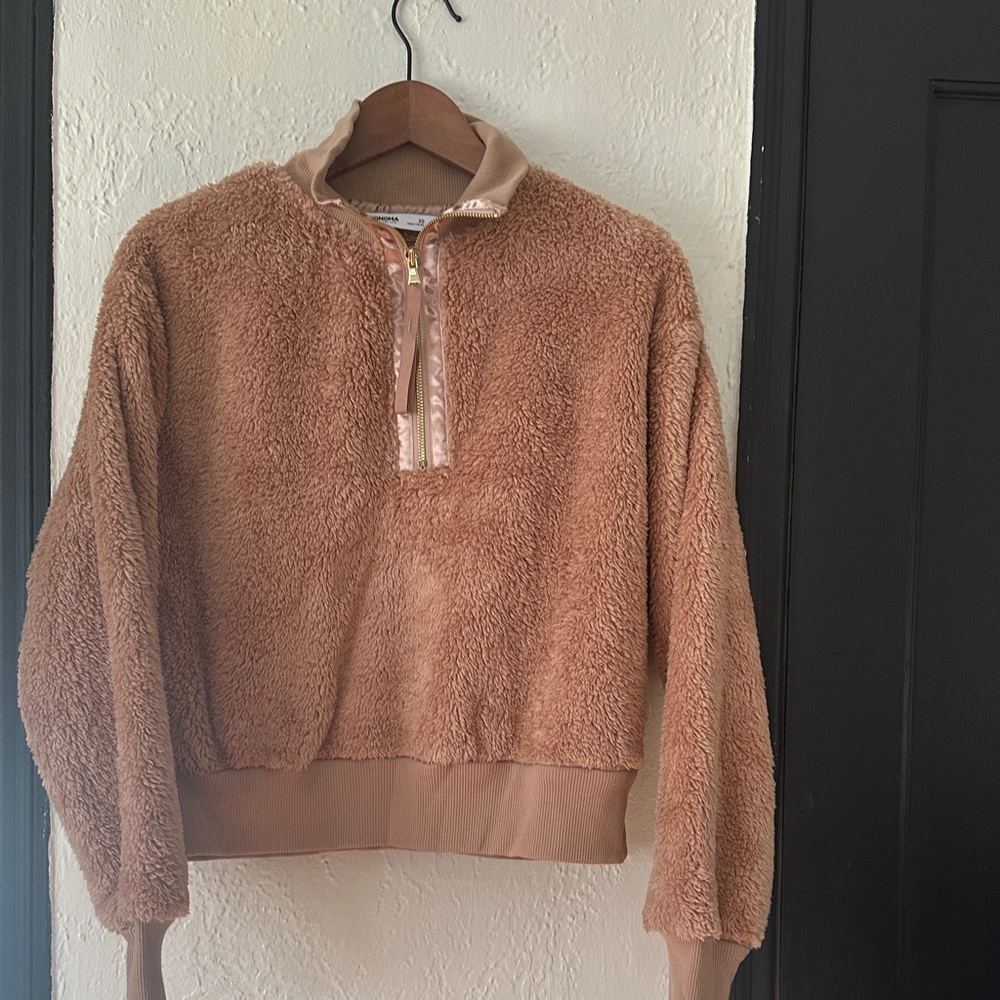 Sonoma Tan Teddy Jacket